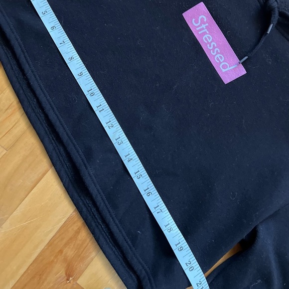 “Stressed” Cropped Hoodie M - Picture 3 of 7